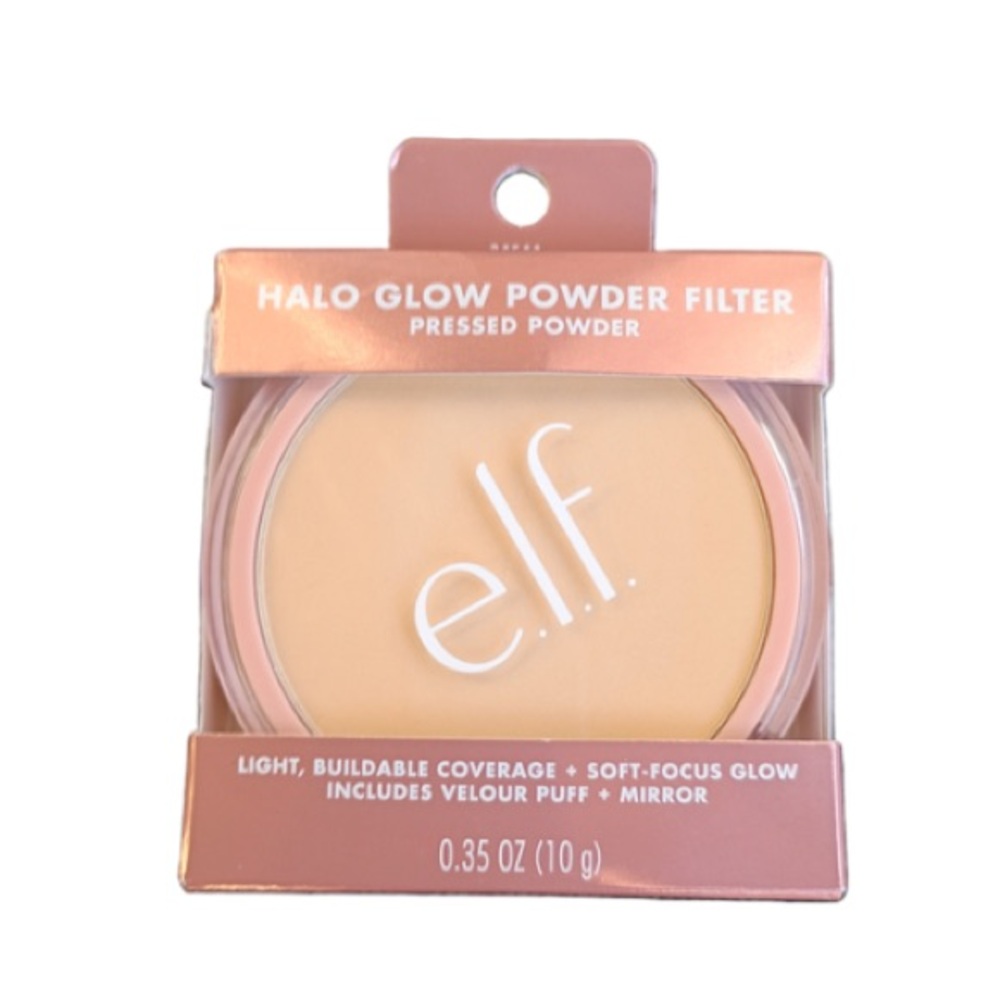 e.l.f. Halo Glow Powder Filter Fair Warm Blurring Long Lasting Foundation